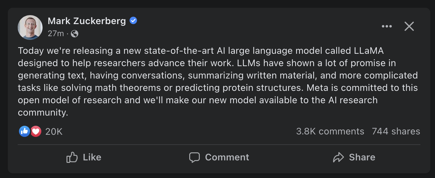 Meta Releases AI Language Model LLaMA: What You Need To Know To Access It
